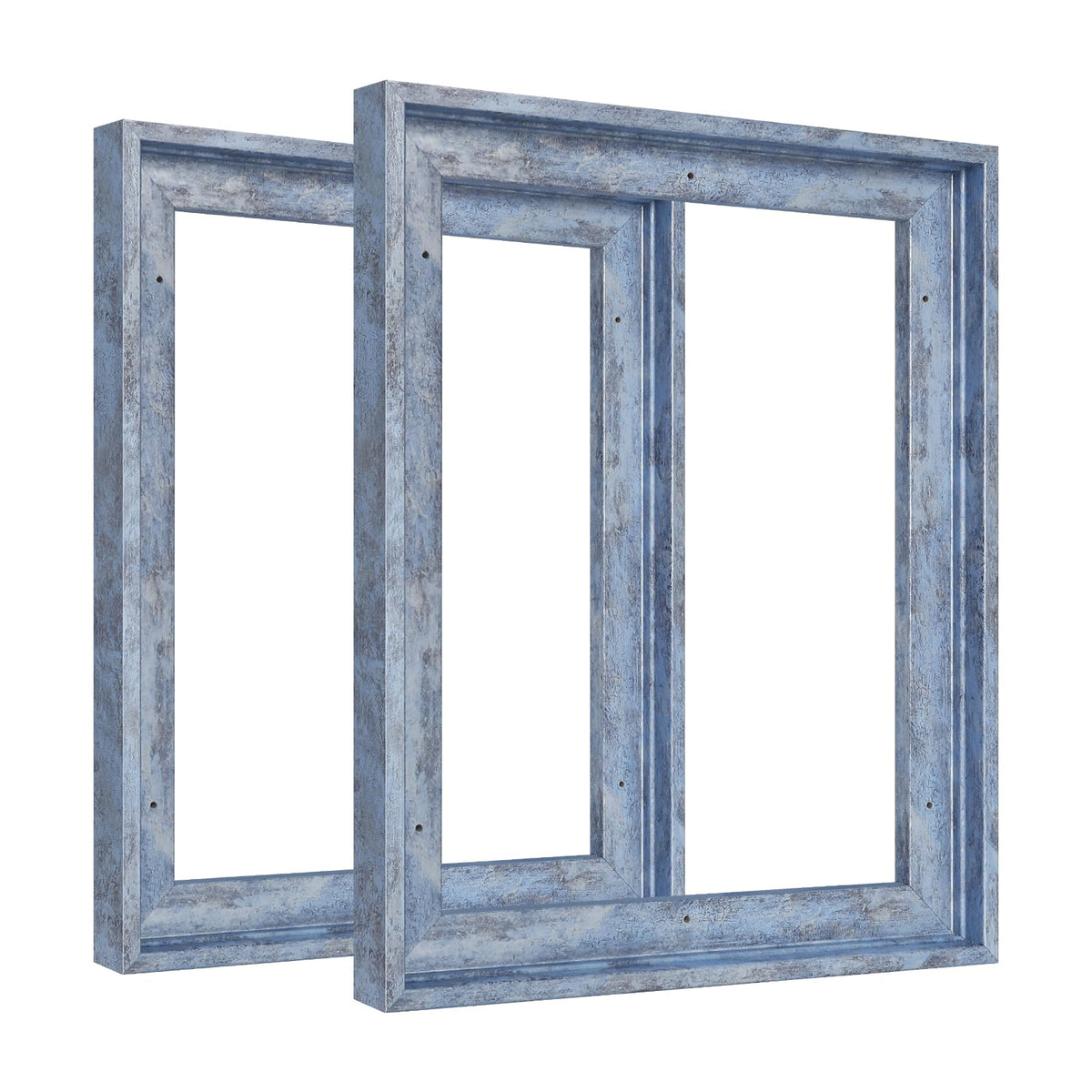 FOLKOR Canvas Floater Frame for 16x20 Oil Paintings, 2 Pack Canvas Floating Frames with 0.9 Inch Deep for Art Prints Home Office