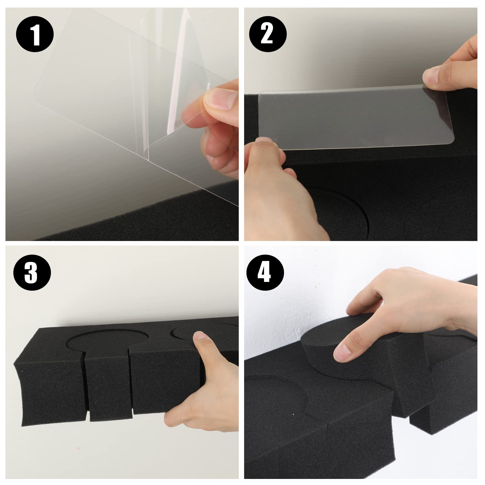 Colarr 2 Sets Seamless Paper Storage Clip Photo Backdrop Storage Rack 33 X 3 X 6 Inches Wall Mount Backdrop Holder Paper Rack Fo