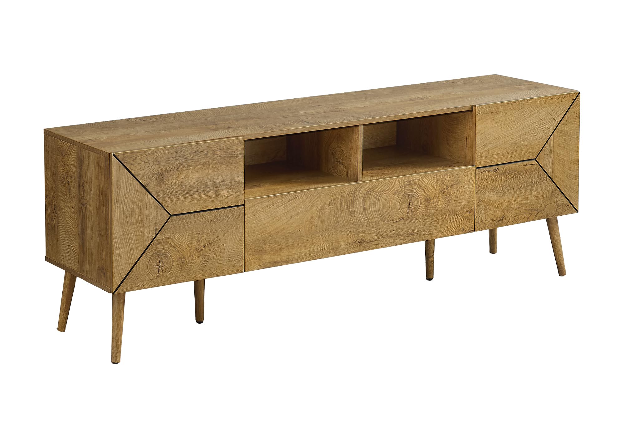 Monarch Specialties I 2753 Tv Stand, 72 Inch, Console, Media Entertainment Center, Storage Drawer
