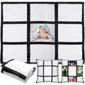 Peryiter Sublimation Flannel Throw Blanket And 2 Pieces Blank Pillow Cases 60 X 50 Inches Personalized Custom Photo Blanket With