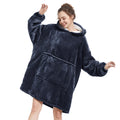 Aemilas Wearable Blanket Hoodie - Sherpa Fleece Blanket Sweatshirt As Gifts For Men Boyfriend Dad,Cozy Hooded Blanket With Giant