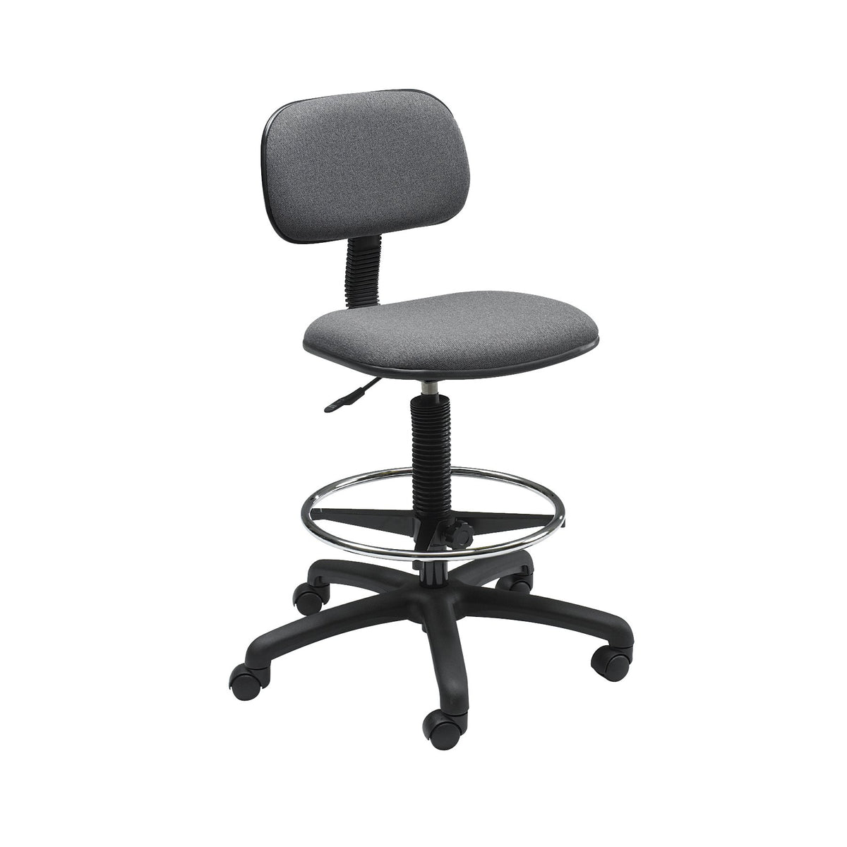 Safco Products Economy Extended Height Chair (Additional Options Sold Separately), Black