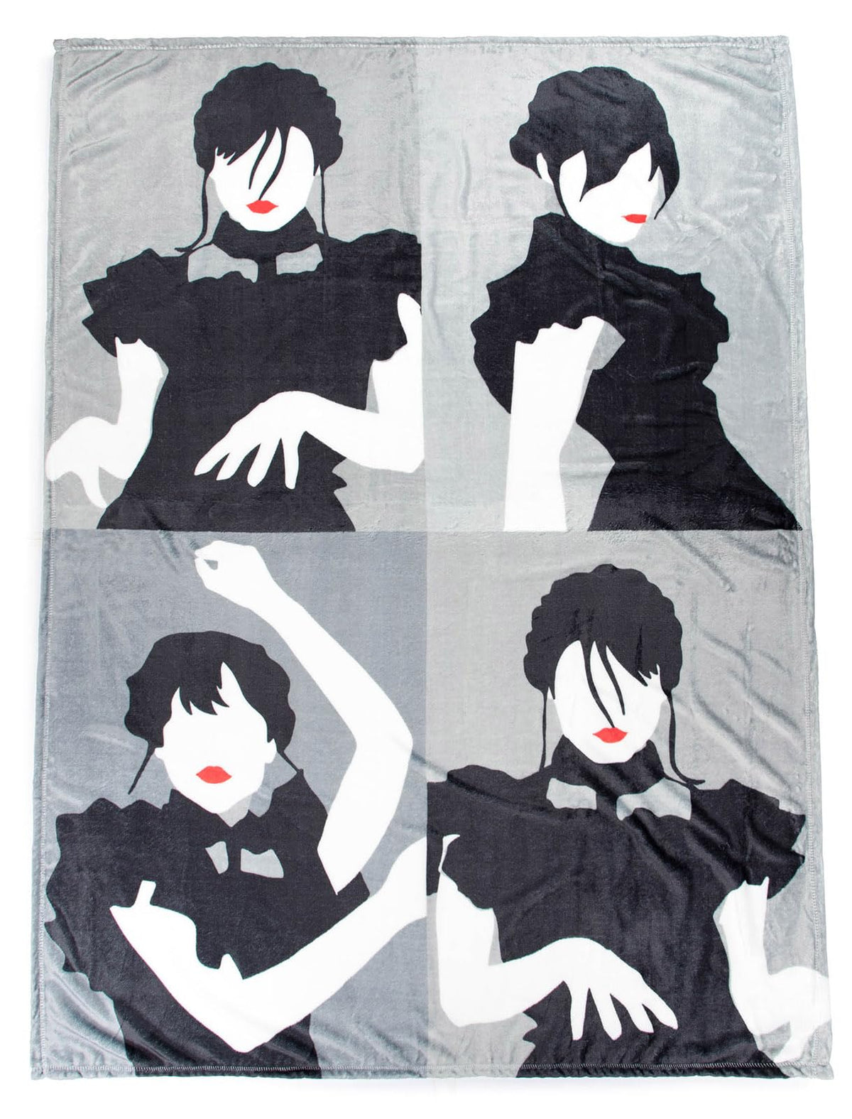 Jay Franco Wednesday Addams Dancing Queen Silk Touch Throw - 50 X 70 Inches - Super Soft Fleece Bedding