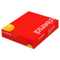 Universal 13523 Deluxe Reinforced Top Tab Folders, 2 Fasteners, 1/3 Tab, Letter, Red (Box Of 50)
