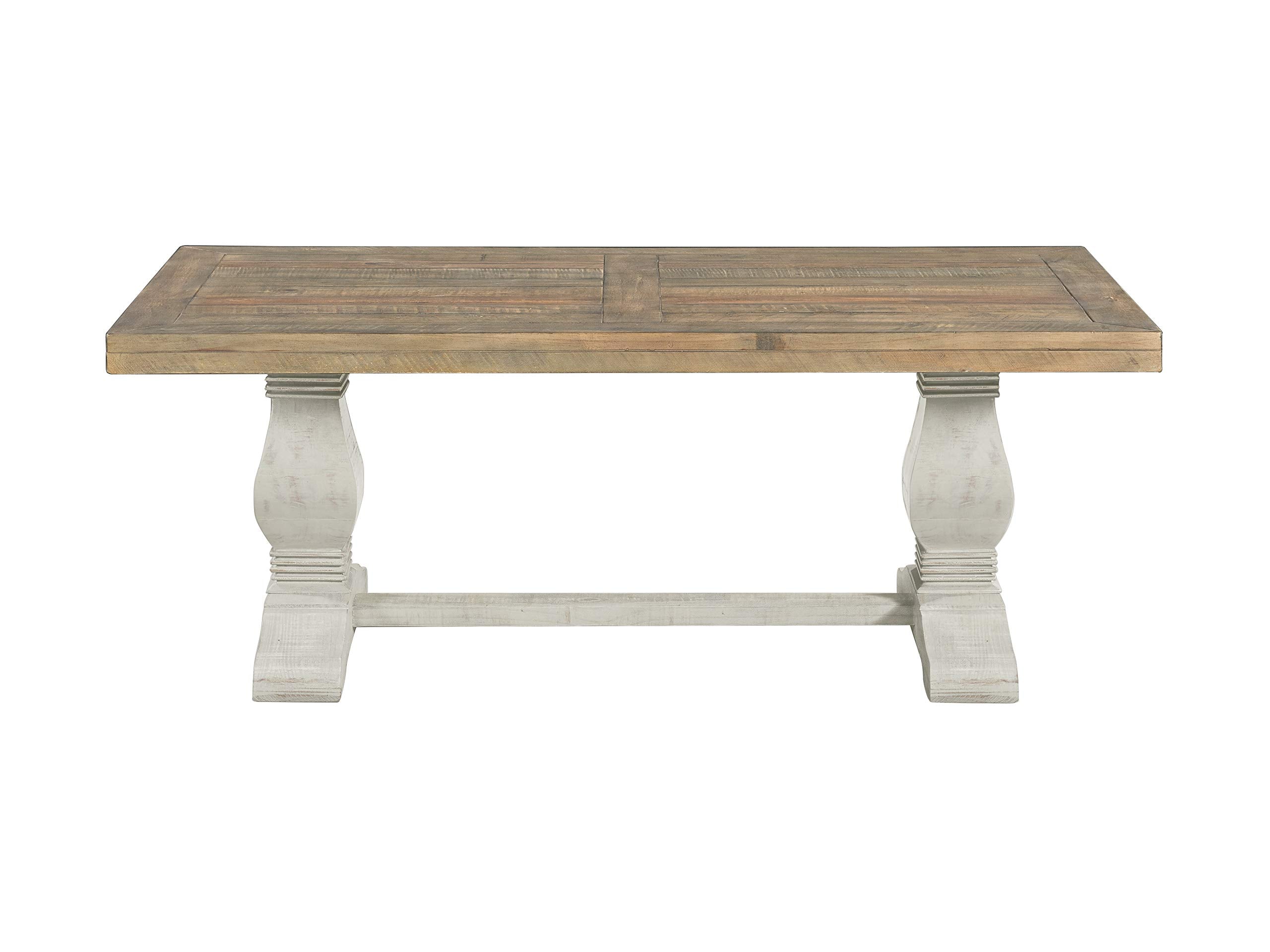 Martin Svensson Home Napa, Coffee Table, White Stain And Reclaimed Natural