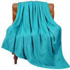 Bedelite Fleece Blanket Teal Throw Blanket For Couch & Bed, Luxury Plush Cozy Fuzzy Blanket 50' X 70', Super Soft Warm Lightwe