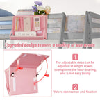 Retyion Bedside Caddy Bedside Storage Organizer Bedside Organizer With Power Strip Holder And 2 Adjustable Straps For Home Bunk