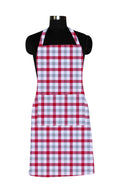 Airwill Cotton Kitchen Cooking Aprons (Lanfranki Red)