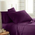 Southshore Fine Living, Inc. Classic Soft And Comfortable 3-Piece Sheet Set, Twin, Purple