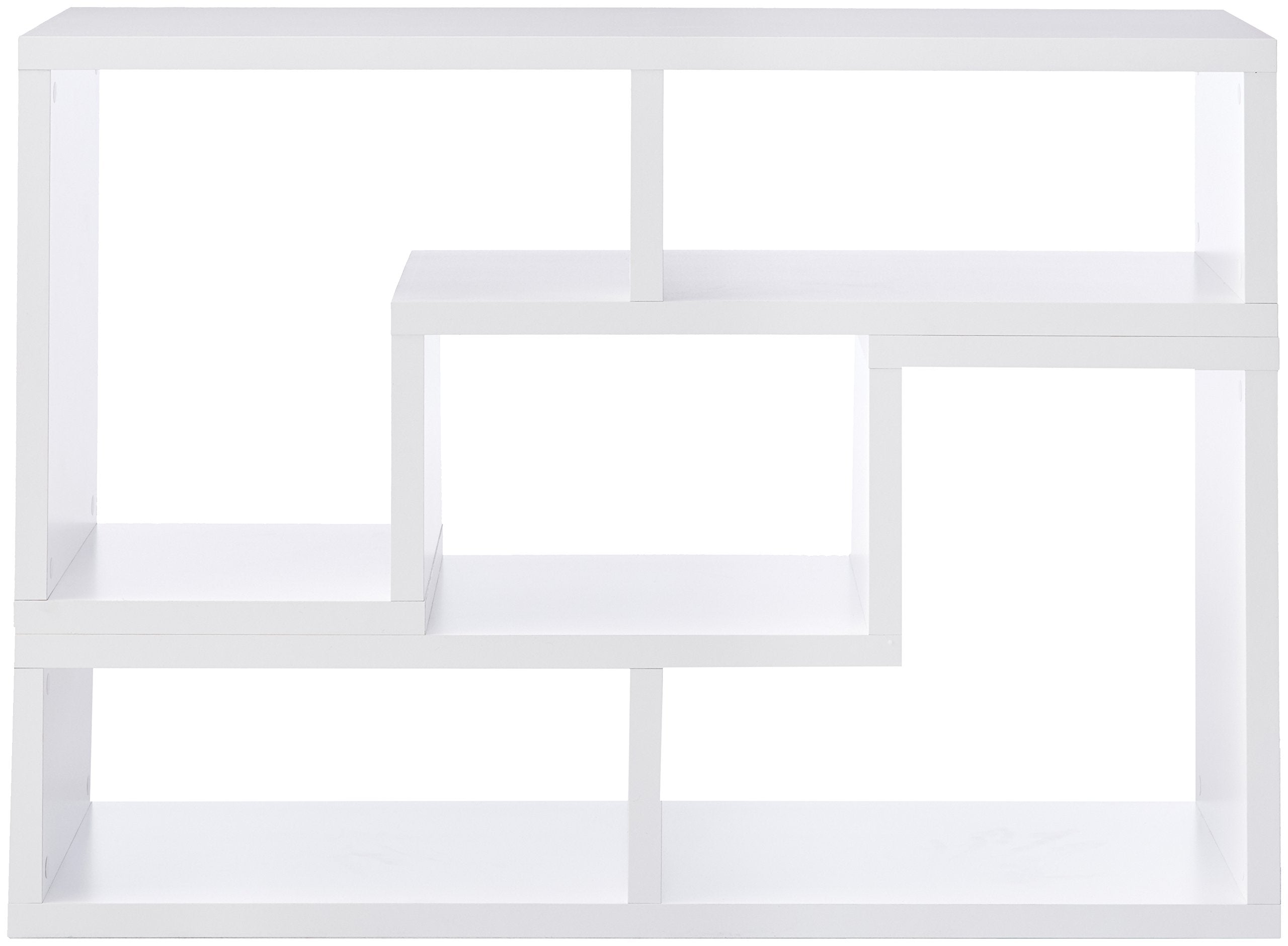 Coaster Home Furnishings Convertible TV Console and Bookcase Combination White