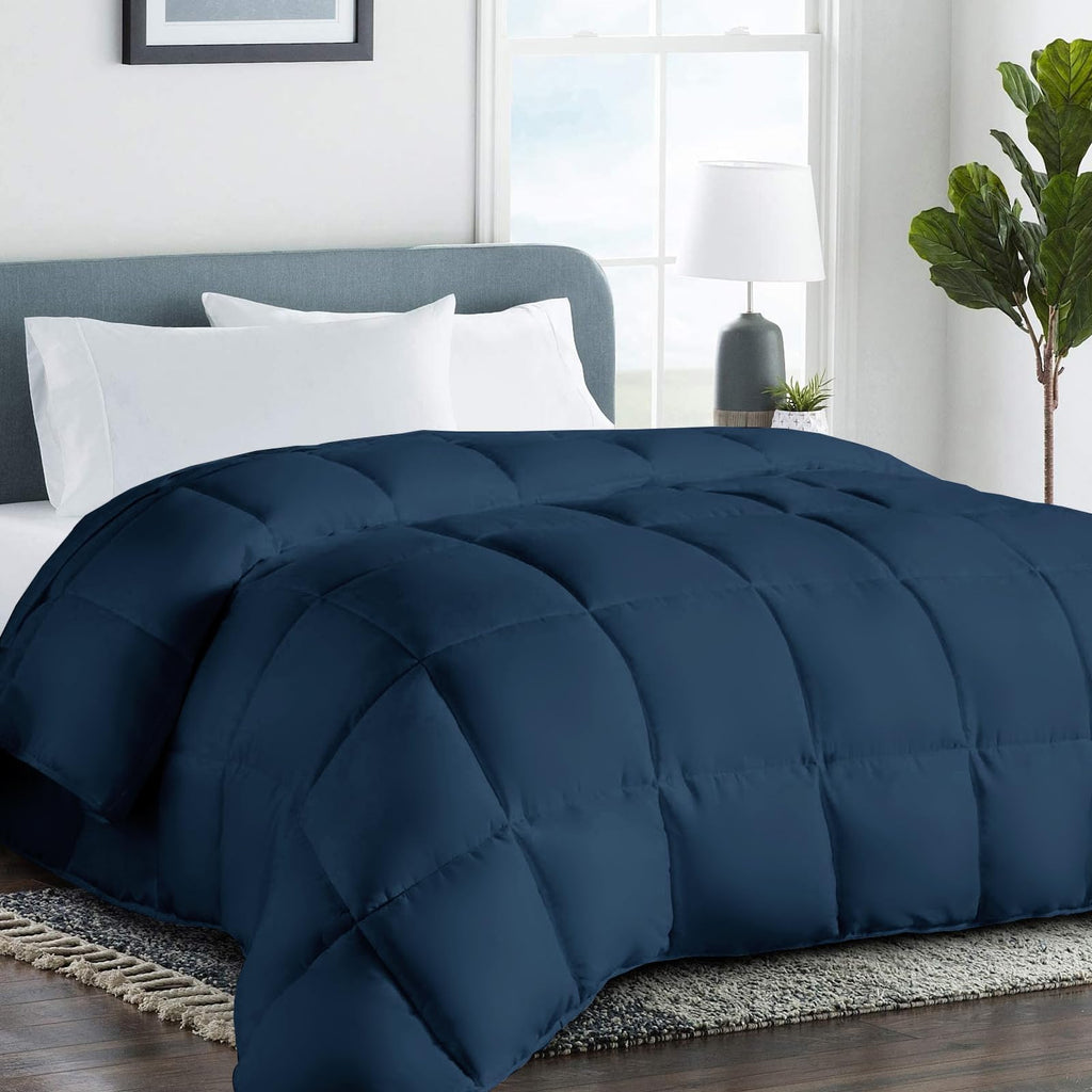 Cohome 2200 Series King Down Alternative Comforter Quilted Duvet Insert With Corner Tabs - All Season Reversible Luxury Hotel Be