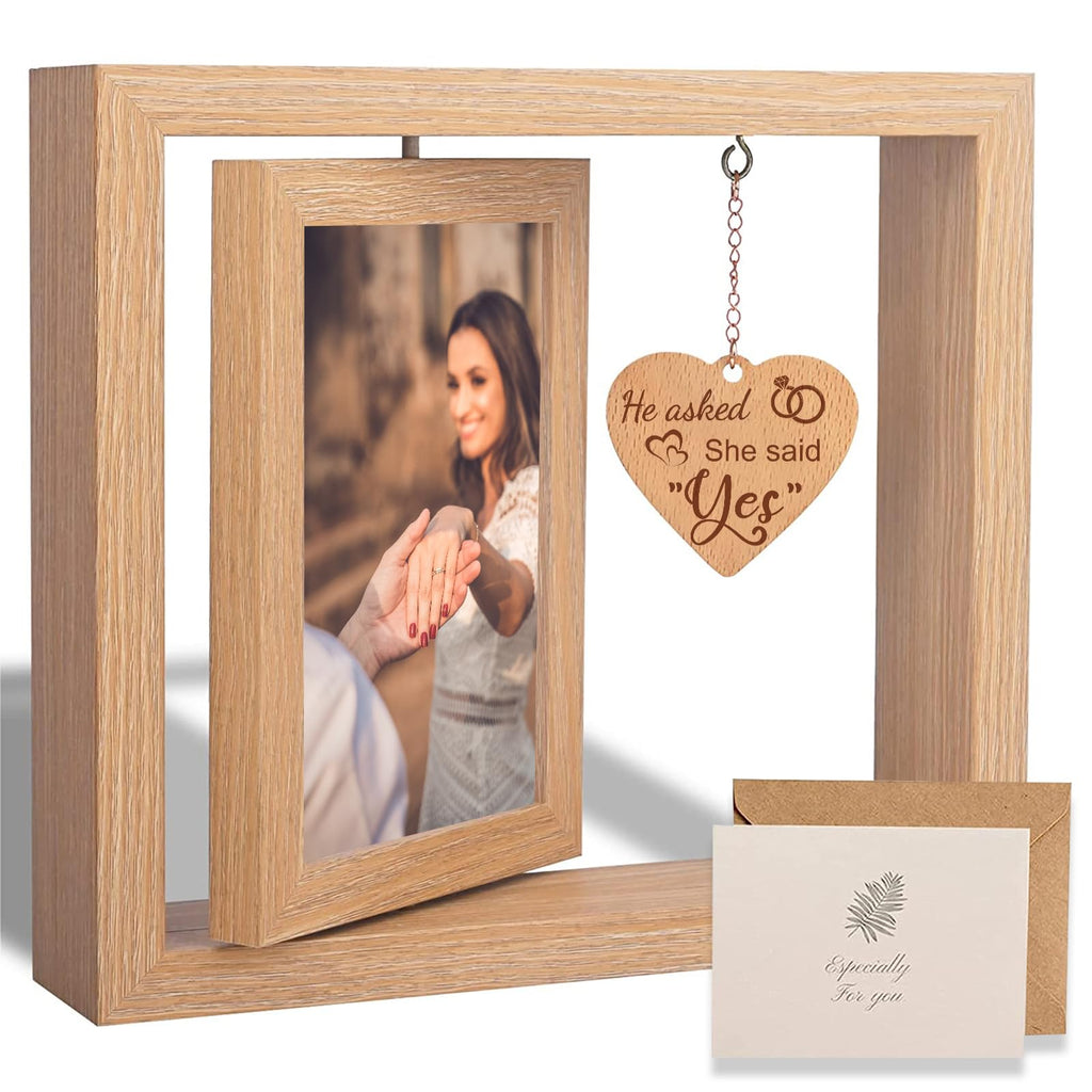 Romantic Couples Picture Frames Anniversary Birthday Gifts for Her Girlfriend Graduation Gifts for Him Boyfriend, Wedding Gifts 