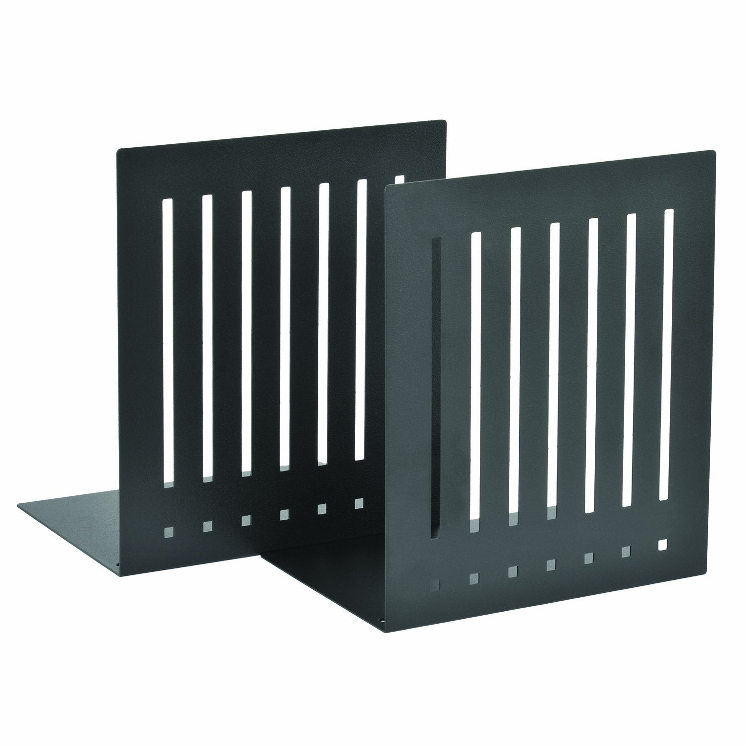 Steelmaster By Banksupplies 10-Inch Heavy Duty Bookends | Scratch Resistant Finish | Heavy Gauge Material | Non-Slip Padded Base