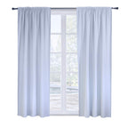 Thermalogic Ultimate Curtain Panel, 45 In X 113 In, Soft White