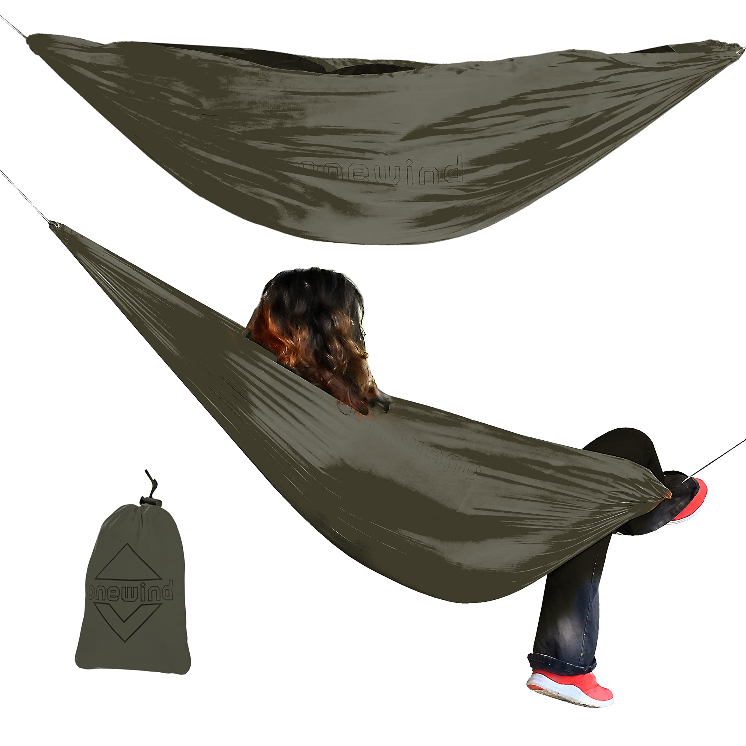 Onewind Gear Hammock, Underbelly Gear Sling Lightweight And Portable Mini Hammock Storage Hammock For Camping, Backpacking, Fish