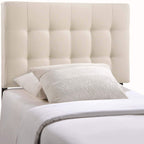 Modway Lily Twin Upholstered Fabric Headboard - Ivory