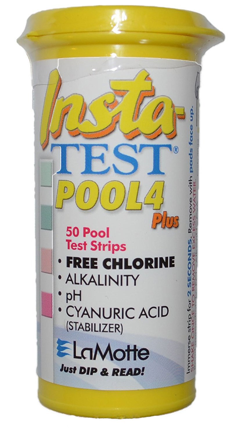 Lamotte Insta-Test Pool 4 Plus Test Strips, 50-Count Les-3032-It-12
