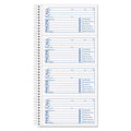 Tops - Spiralbound Message Book, 2 3/4 X 5, Two-Part Carbonless, 200/Book 4002 (Dmi Ea