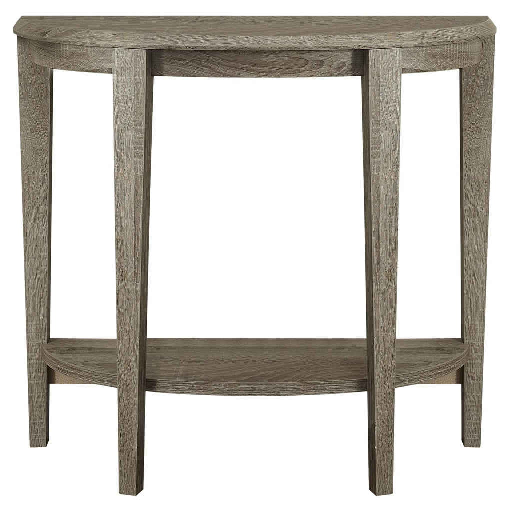Monarch Specialties Accent Table 36" L - Dark Taupe Hall Console