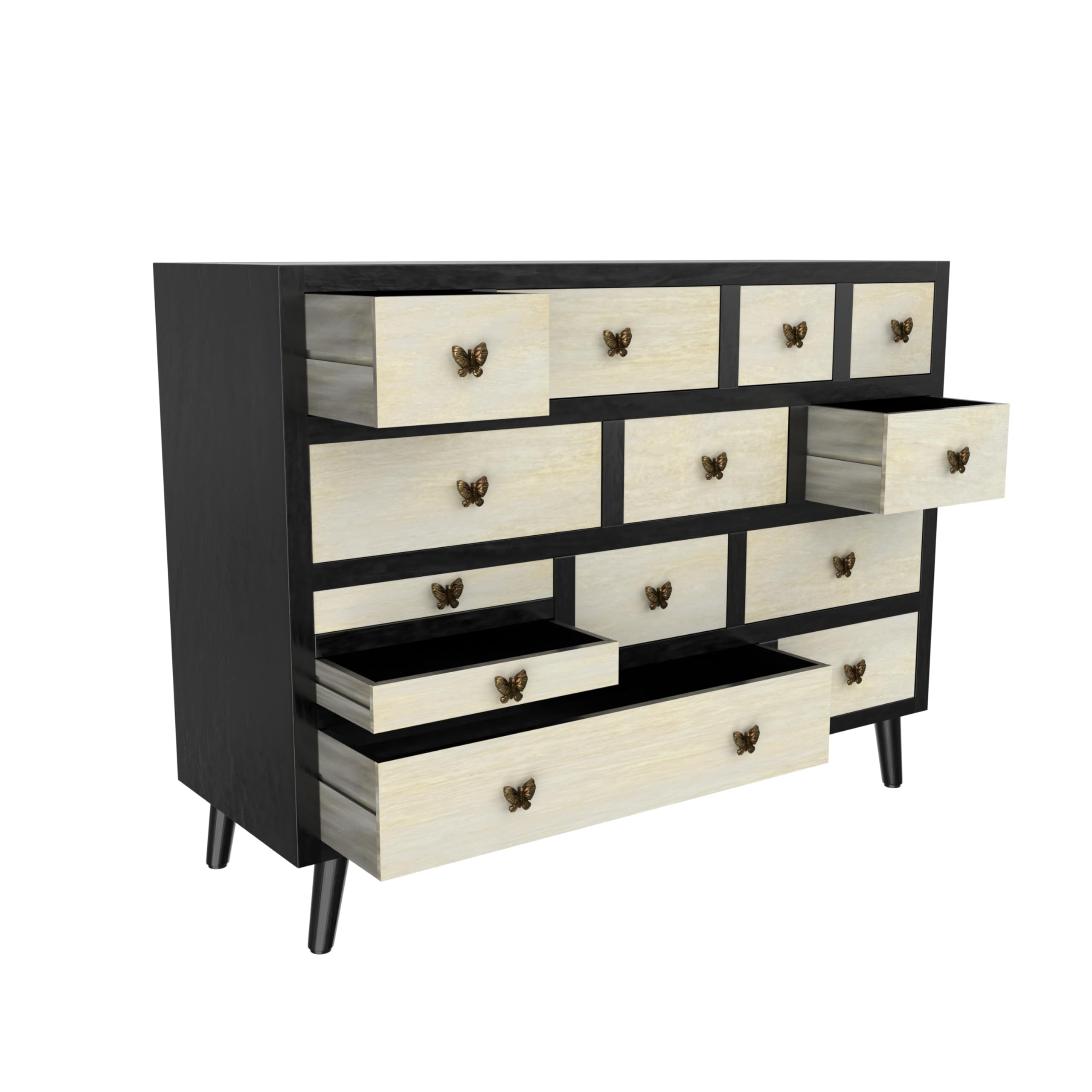 Steve Silver Co Papillon 13 Drawers Sideboard