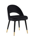 Coaster Furniture Lindsey Arched Back Upholstered (Set of 2) Black Side Chair 193562