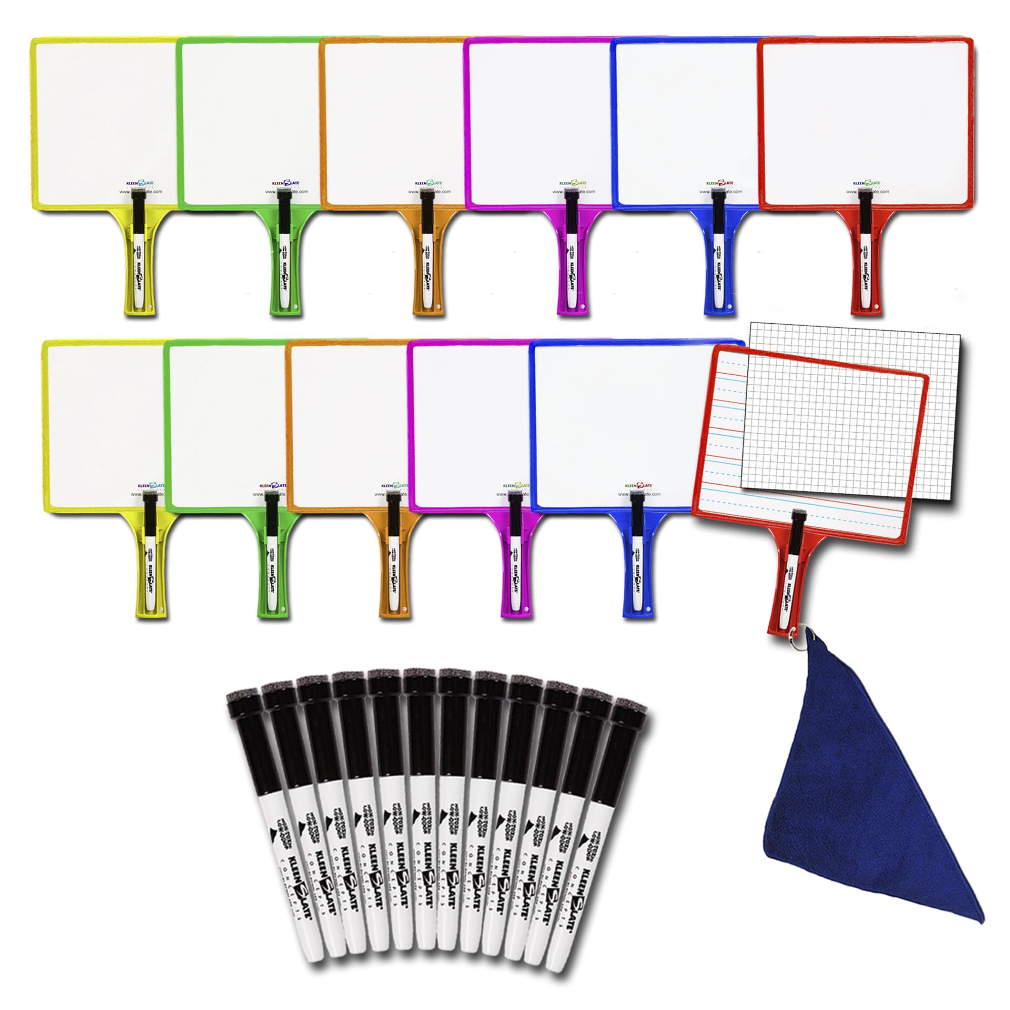 Kleenslate Dry Erase Board 12Pk