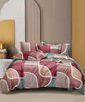 The Home Style Super Soft Glace Cotton King Size Ac Comforter Ll Blanket Ll Duvet For Double Bed With 1 Flat Bedsheet And 2 Pill