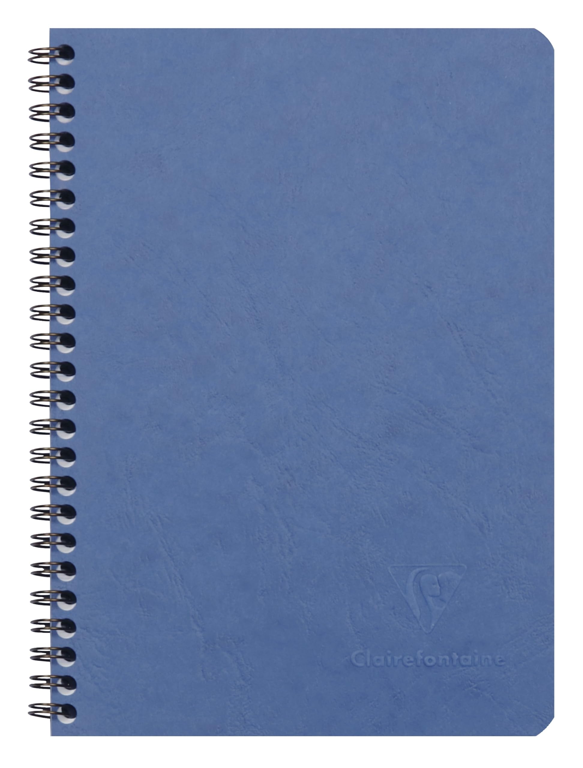 Clairefontaine 'Age Bag' Wirebound Notebook, A5, 120 Pages, Lined - Blue