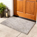 19 X 30 Gray Indoor Outdoor Chenille Door Mat