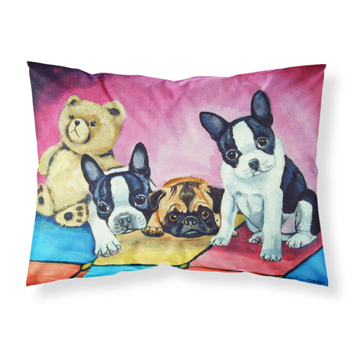 'Caroline'S Treasures 7205Pillowcase Multiple Breeds Moisture Wicking Fabric Standard Pillowcase, Large, Multicolor'