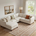 8 X 10 Brown And Tan Chevron Area Rug