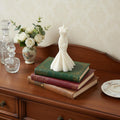 4 Ivory Love Scented Dimensional Form Candle