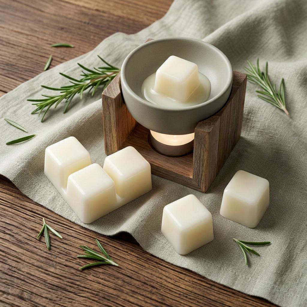 Set of Six Ivory Black Ice Scented Soy Wax Melts