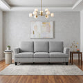 84 Gray Corduroy Sofa