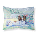'Caroline'S Treasures 7244Pillowcase Papillion Moisture Wicking Fabric Standard Pillowcase, Large, Multicolor'