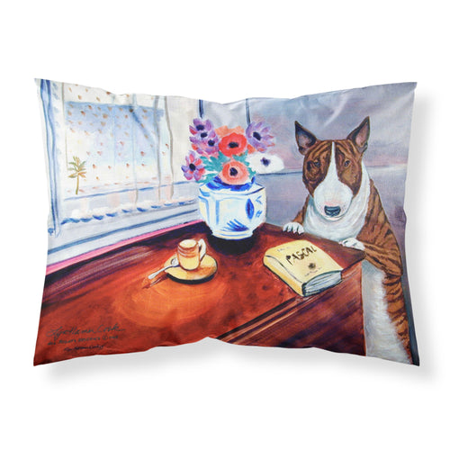 'Caroline'S Treasures 7249Pillowcase Bull Terrier Moisture Wicking Fabric Standard Pillowcase, Large, Multicolor'