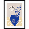 Pottery Poem No3 by Treechild Framed Wall Art Print