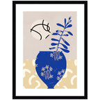 Pottery Poem No3 by Treechild Framed Wall Art Print