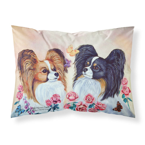 'Caroline'S Treasures 7272Pillowcase Papillion Moisture Wicking Fabric Standard Pillowcase, Large, Multicolor'