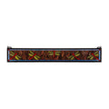 40 Inch W X 6 Inch H Tiffany Dragonfly Stained Glass Window