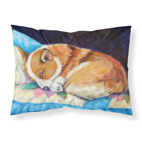 'Caroline'S Treasures 7291Pillowcase Corgi Moisture Wicking Fabric Standard Pillowcase, Large, Multicolor'