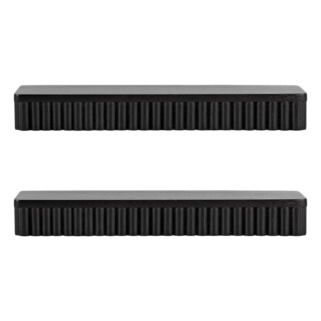 Reid Ribbed Floating Shelves