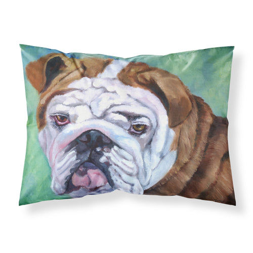 'Caroline'S Treasures 7349Pillowcase Admiral The English Bulldog Fabric Standard Pillowcase, Large, Multicolor'