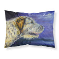 'Caroline'S Treasures 7352Pillowcase Irish Wolfhound Looking Fabric Standard Pillowcase, Large, Multicolor'