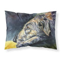 'Caroline'S Treasures 7353Pillowcase Irish Wolfhound Sleeper Fabric Standard Pillowcase, Large, Multicolor'