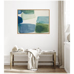 Coastal Calm No. 1 by Amy Lighthall Framed Canvas Wall Art Print