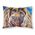 'Caroline'S Treasures ''Boykin Spaniel'' Printed, Polyester Envelope Closure Pillowcase, Standard, Multicolor'