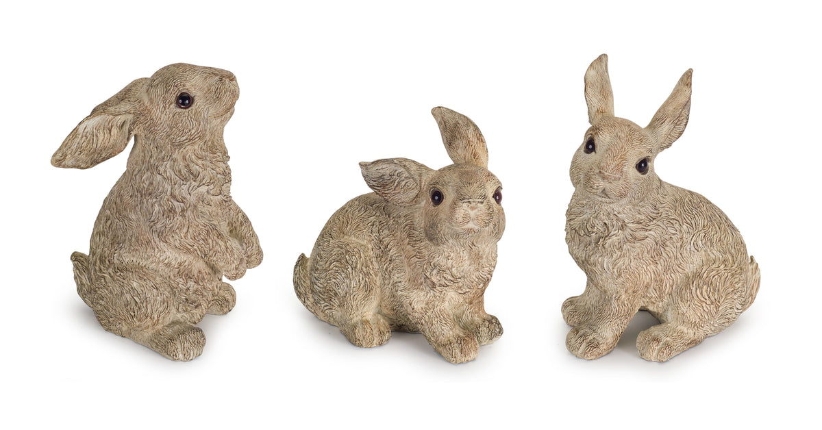 Rabbit Figurine (Set of 3)