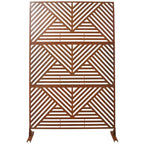 Freestanding Outdoor & Indoor Freestanding Metal Privacy Screen