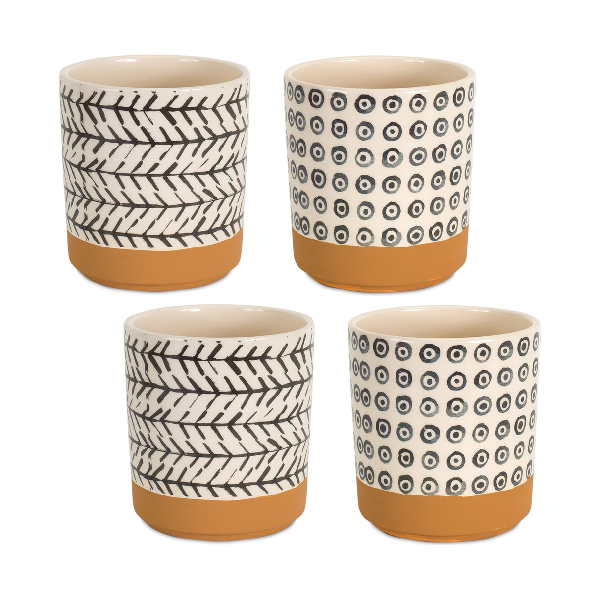 Decorative Pot (Set of 4)